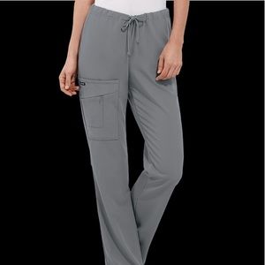 Large Grey pewter Jockey pants bottom scrubs